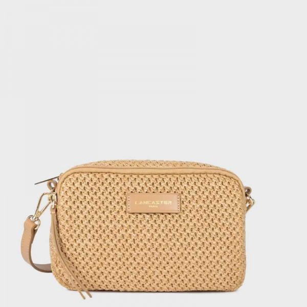 Lancaster - Sac bandoulière osier... Lancaster - Sac bandoulière osier...