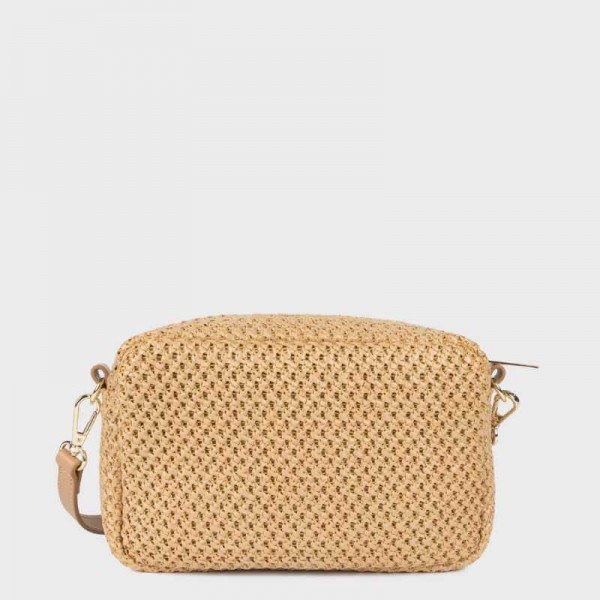 Lancaster - Sac bandoulière osier... Lancaster - Sac bandoulière osier...