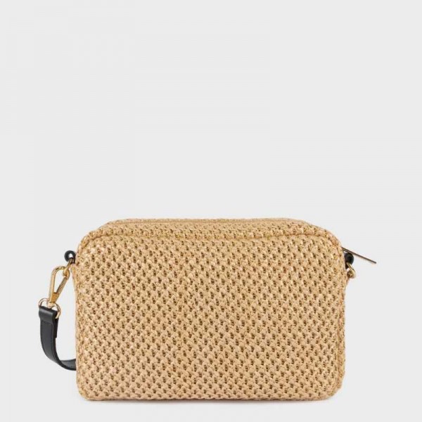 Lancaster - Sac bandoulière osier... Lancaster - Sac bandoulière osier...