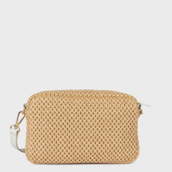 Lancaster - Sac bandoulière osier...