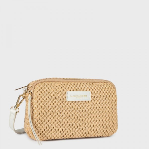 Lancaster - Sac bandoulière osier...