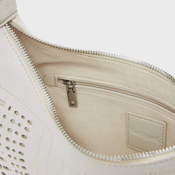 Desigual - Sac bandoulière perforé...