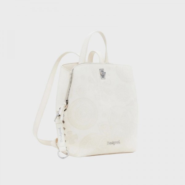 Desigual - Sac à dos mandalas beige... Desigual - Sac à dos mandalas beige...