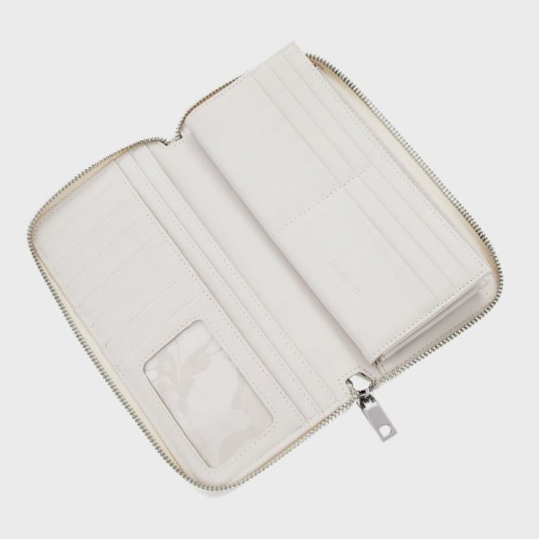 Desigual - Portefeuille zippé beige... Desigual - Portefeuille zippé beige...