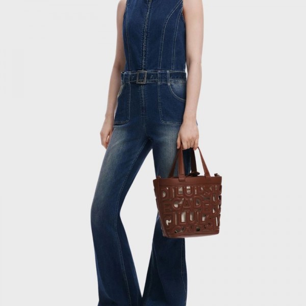 Desigual - Sac à main lettrage 25saxpbn Desigual - Sac à main lettrage 25saxpbn