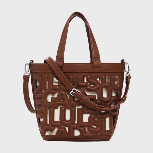 Desigual - Sac à main lettrage 25saxpbn Desigual - Sac à main lettrage 25saxpbn