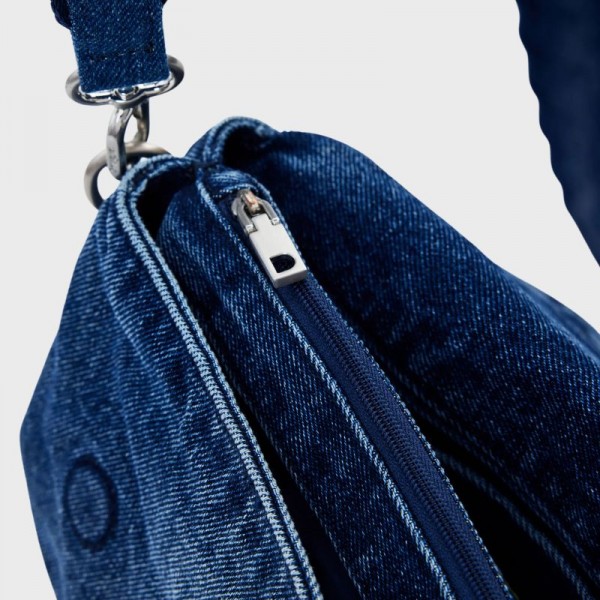 Desigual - Sac bandoulière en denim...