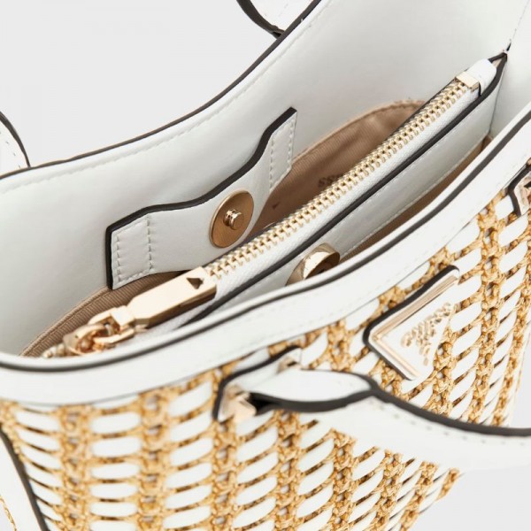Guess - Petit sac à main Atalia Raphia