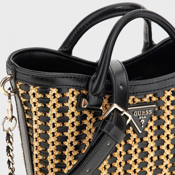 Guess - Petit sac à main Atalia Raphia