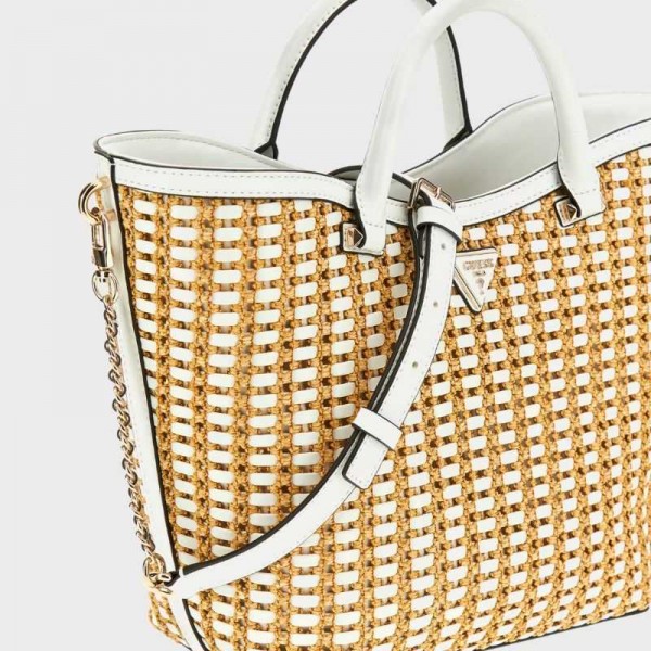 Guess - Sac à main Atalia Raphia