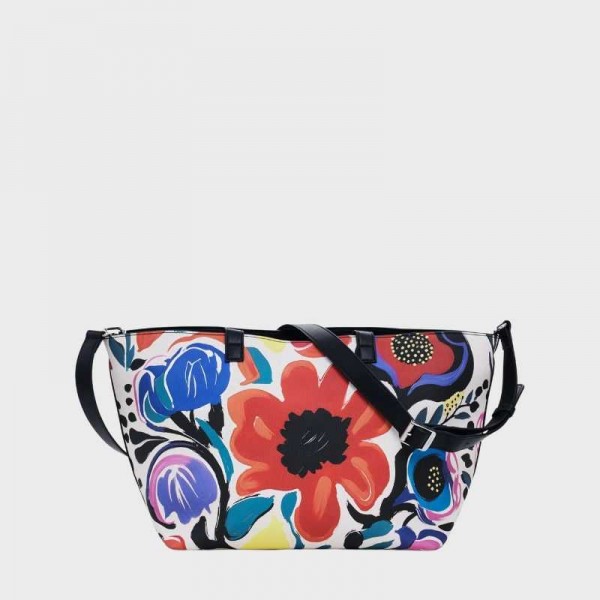 Desigual - Sac cabas à fleurs 25saxpcf