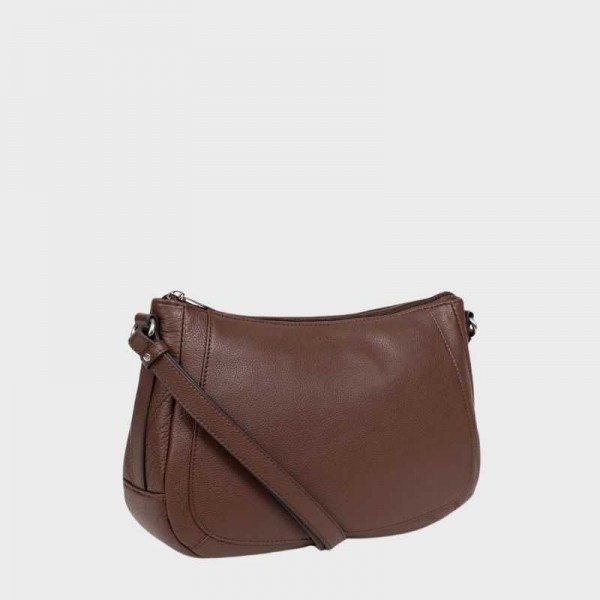 Hexagona - Sac bandoulière en cuir... Hexagona - Sac bandoulière en cuir...