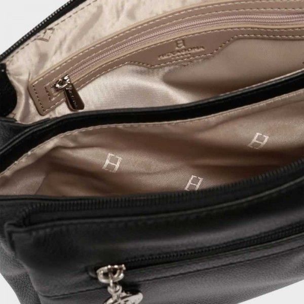 Hexagona - Sac bandoulière en cuir 3... Hexagona - Sac bandoulière en cuir 3...