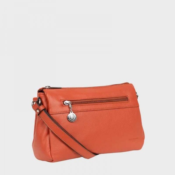 Hexagona - Sac bandoulière en cuir 3... Hexagona - Sac bandoulière en cuir 3...