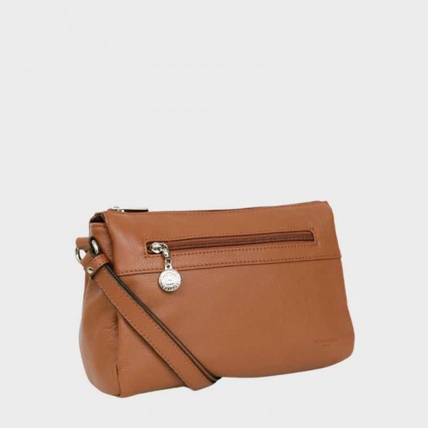 Hexagona - Sac bandoulière en cuir 3... Hexagona - Sac bandoulière en cuir 3...