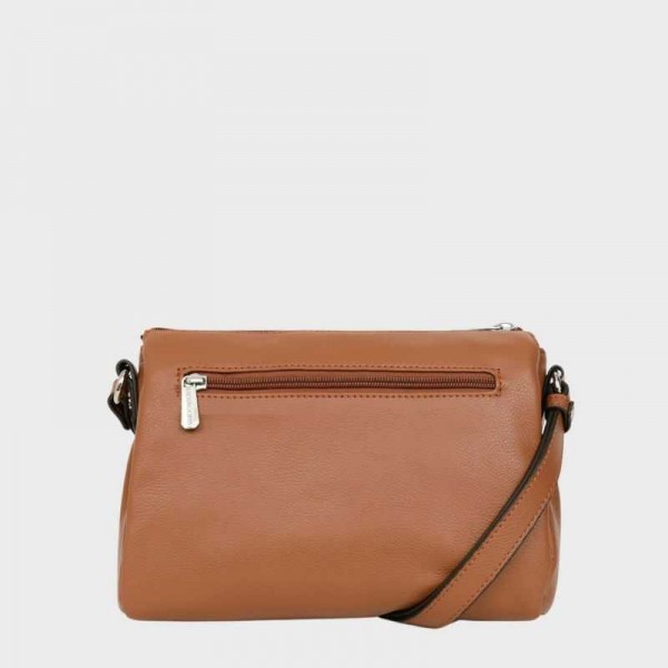 Hexagona - Sac bandoulière en cuir 3... Hexagona - Sac bandoulière en cuir 3...