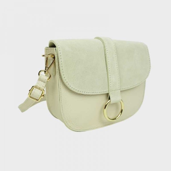 Anais - Sac bandoulière en cuir avec... Anais - Sac bandoulière en cuir avec...