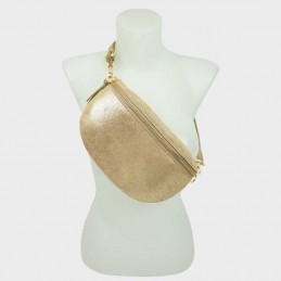 Anais - Sac banane en cuir...