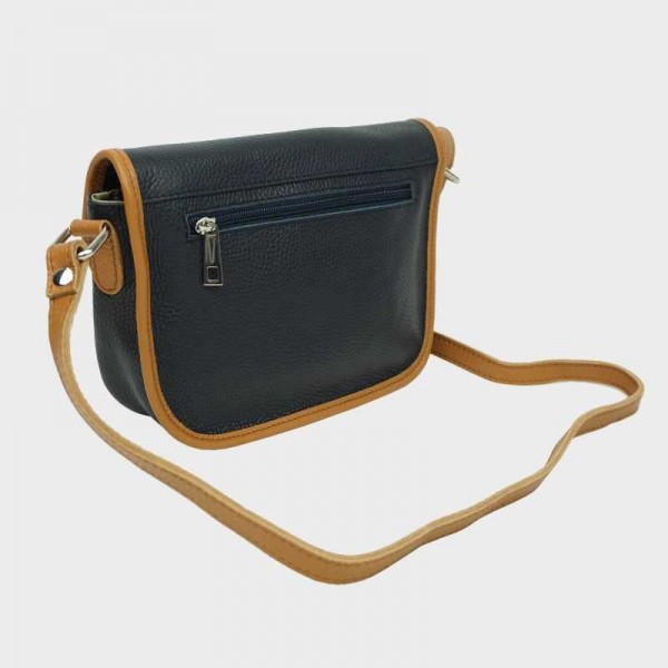 Anais - Sac bandoulière en cuir...