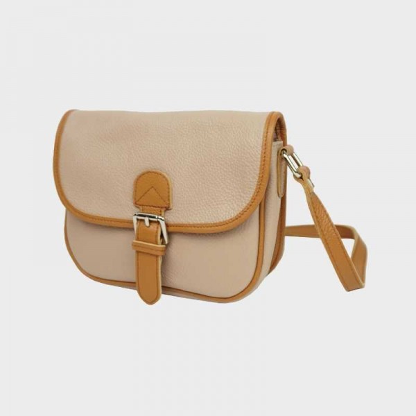 Anais - Sac bandoulière en cuir...