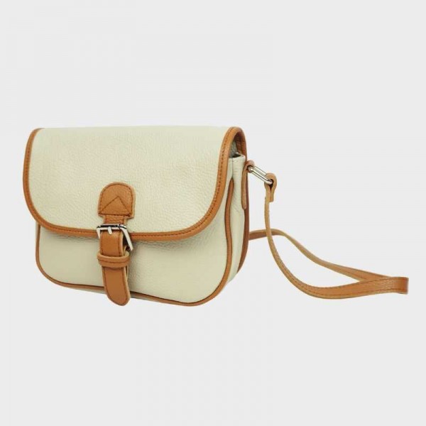 Anais - Sac bandoulière en cuir...