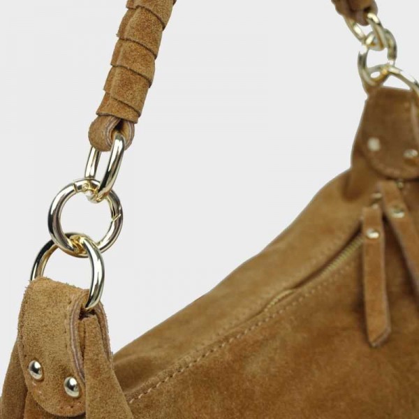 Anais - Sac porté épaule en cuir...