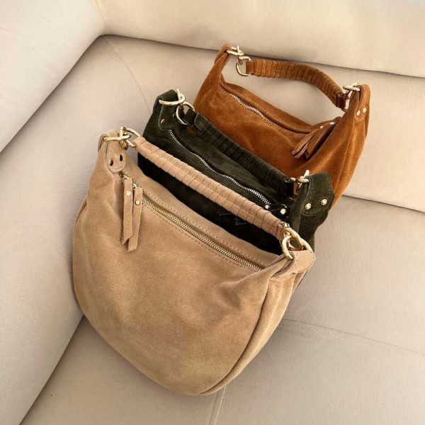 Anais - Sac porté épaule en cuir... Anais - Sac porté épaule en cuir...