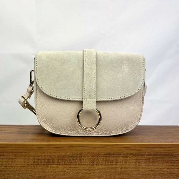 Anais - Sac bandoulière en cuir avec... Anais - Sac bandoulière en cuir avec...