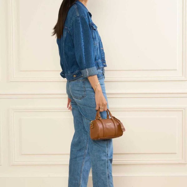 Lancaster - Petit sac à main polochon... Lancaster - Petit sac à main polochon...