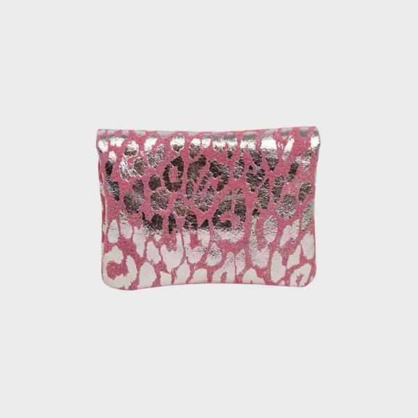 Anais - Porte monnaie en cuir léopard...