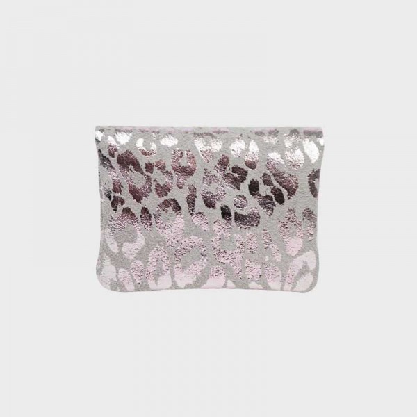 Anais - Porte monnaie en cuir léopard...