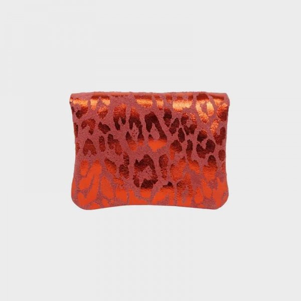 Anais - Porte monnaie en cuir léopard...