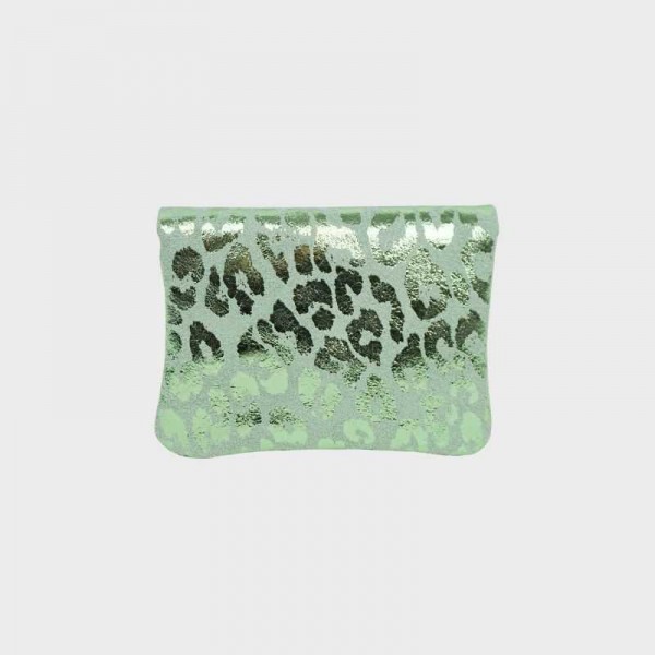 Anais - Porte monnaie en cuir léopard...