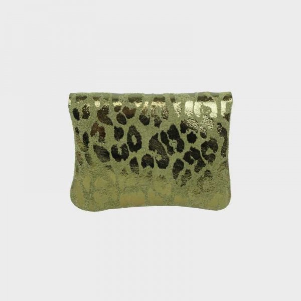 Anais - Porte monnaie en cuir léopard...