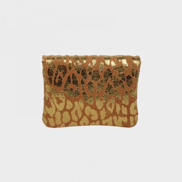 Anais - Porte monnaie en cuir léopard...