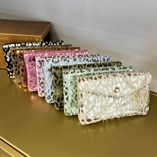 Anais - Grand porte-monnaie en cuir...