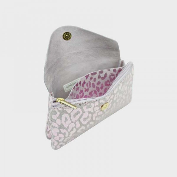 Anais - Grand porte-monnaie en cuir...