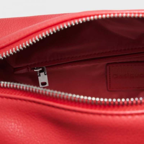 Anais - Sac à main multipoches rouge...