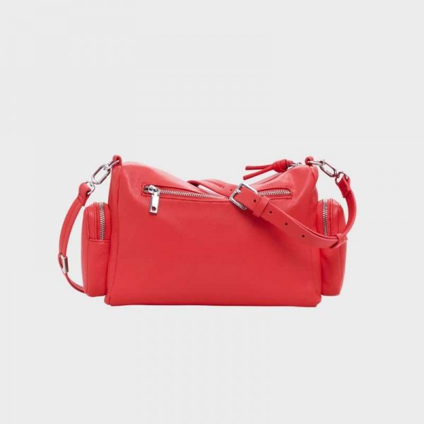 Anais - Sac à main multipoches rouge...