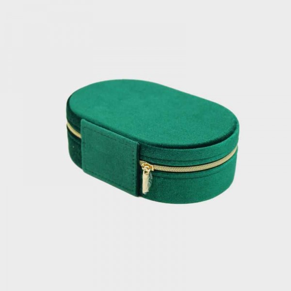 Bohm - Boite à bijoux ovale en velours Bohm - Boite à bijoux ovale en velours