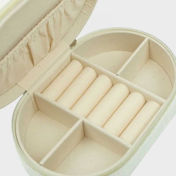 Bohm - Boite à bijoux ovale en velours Bohm - Boite à bijoux ovale en velours