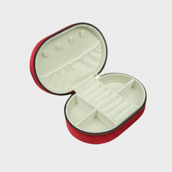 Bohm - Boite à bijoux ovale en velours Bohm - Boite à bijoux ovale en velours