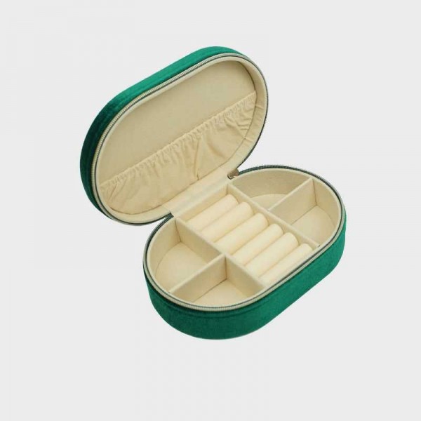 Bohm - Boite à bijoux ovale en velours Bohm - Boite à bijoux ovale en velours