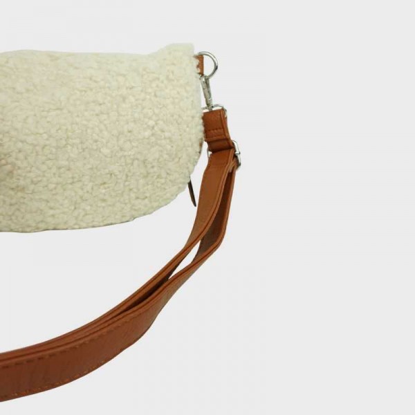 Anais - Sac banane en moumoute