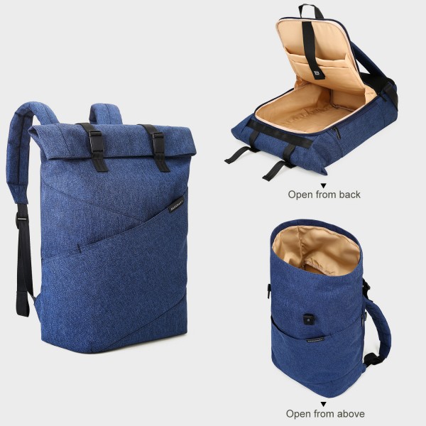 Bagsmart - Sac à dos ordinateur 15.6"...