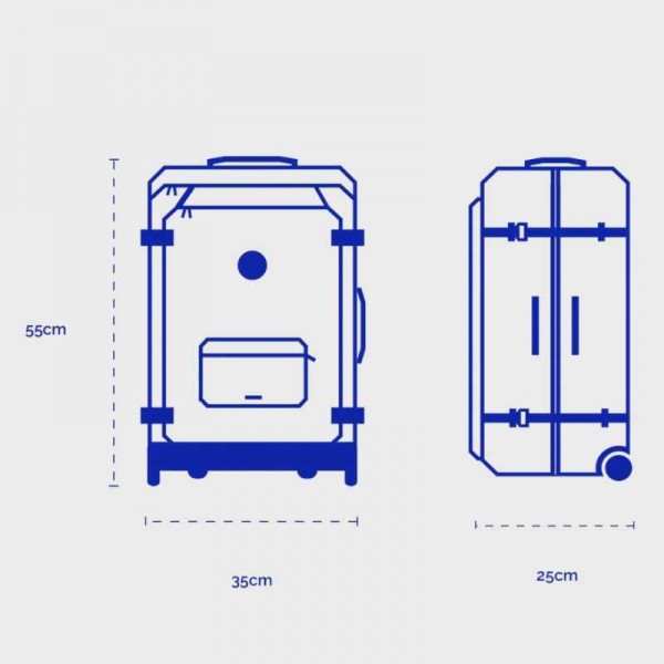 Cabaia - Valise cabine small souple...