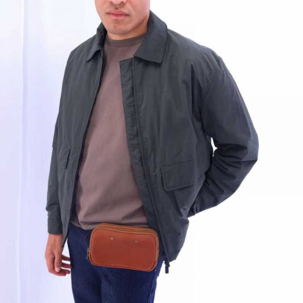 Ateliers Fourès - Sac banane en cuir...