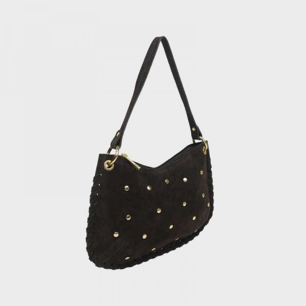 Anais - Sac bandoulière clouté et... Anais - Sac bandoulière clouté et...