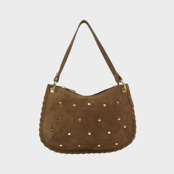 Anais - Sac bandoulière clouté et... Anais - Sac bandoulière clouté et...