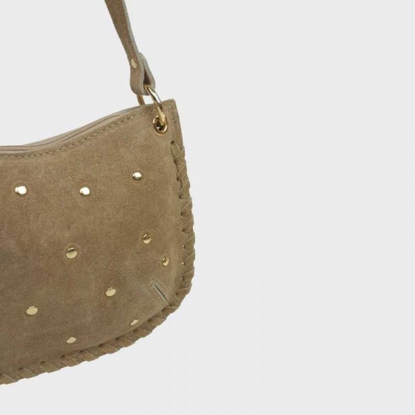 Anais - Sac bandoulière clouté et... Anais - Sac bandoulière clouté et...